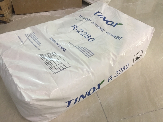 TINOX R-2280 Сульфатный процесс Титановый диоксид для пластмасс с отличной прозрачностью и синим подцветом