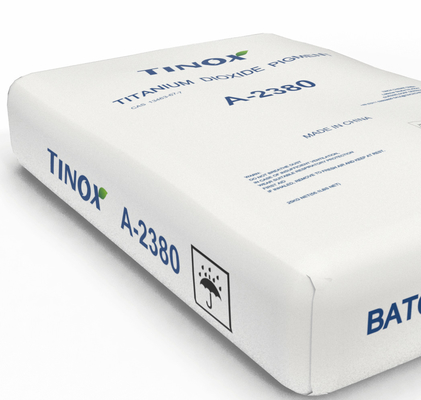 Чистый TINOX A-2380 Сухой измельченный диоксид титана рутильной формы для высокой белизны и яркости в красках, бумаге и керамике
