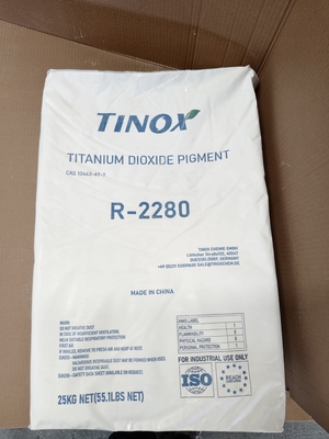 Купить TINOX R-2280 Titanium Dioxide Rutile with Excellent Opacity High Heat Resistance and Low Volatility for Plastic Applications online manufacture