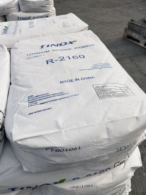 Хорошая цена. Высококачественный рутиловый универсальный пигмент Тинокс R-2160 рутиловый диоксид титана для красок и покрытий онлайн