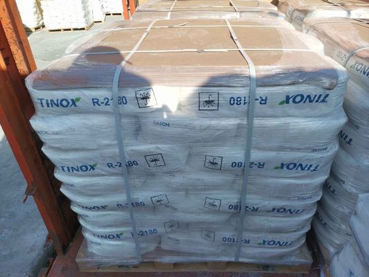 Хорошая цена. TINOX R-2180 Sulphate Process Titanium Dioxide 20MT/20GP онлайн