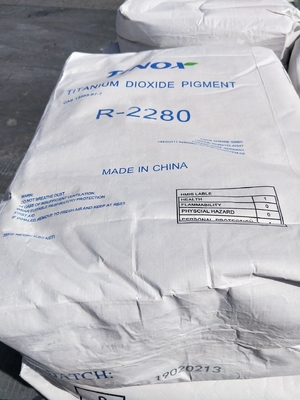 Сульфатный процесс Титановый диоксид TINOX R-2280 для пластмасс с отличной прозрачностью и синим подцветом